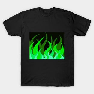 Green Flames T-Shirt